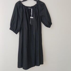 A-line off the shoulder dress